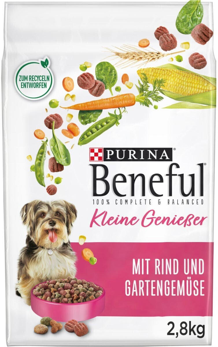Beneful Kleine Genießer Rind & Gemüse Hunde-Trockenfutter 2,8kg Test TOP  Angebote ab 9,29 € (Juni 2023)