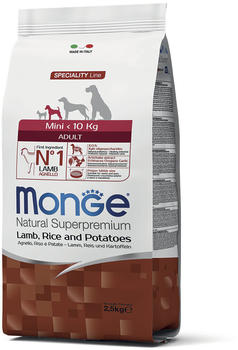 Monge Speciality Line Mini Adult Lamb Rice & Potatoes 2,5 kg