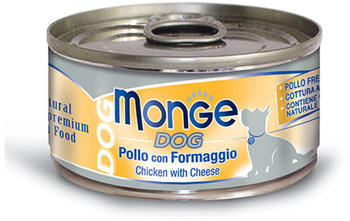 Monge Dog Hühnchen mit Käse 95g