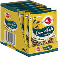 Pedigree Leckerbissen - Sparpaket: 6 x 140 g Mini-Happen K&auml;se & Rind...