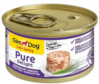 GimDog Pure Delight Hühnchen mit Thunfisch 85g