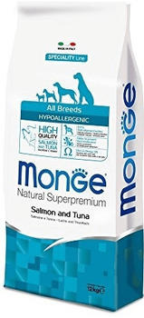 Monge All Breeds Hypoallergenic - Salmon and tuna (12 kg)