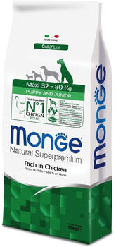 Monge Maxi Puppy & Junior - Chicken 12kg