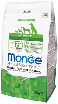Monge All Breeds Adult - Rabbit, Rice and Potatoes (12 kg)