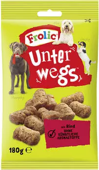 Frolic UNTERWEGS mit Rind 11 x 180g Frolic UNTERWEGS mit Rind 11 x 180g