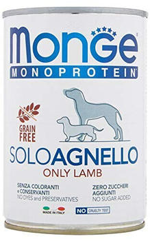 Monge Wet Paté 100% Lamb 400 g.