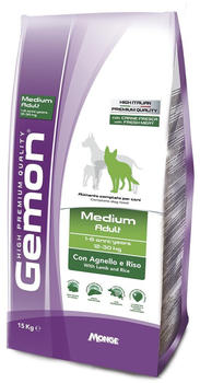 Monge Gemon Dog Adult lamb and rice (15 kg)
