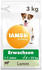 IAMS for Vitality Adult Dog S/M <25kg mit Lamm Trockenfutter
