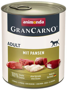 Animonda GranCarno Adult mit Pansen Hunde-Nassfutter 800g