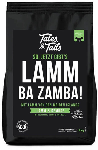 Tales & Tails LammBa Zamba Hunde-Trockenfutter 4kg