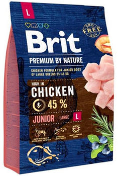 Brit Premium by Nature Junior Large Hunde-Trockenfutter 3kg