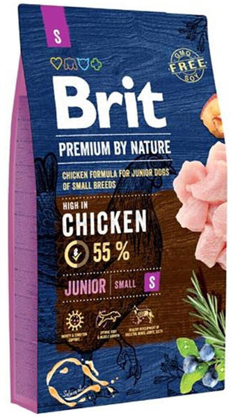 Brit Premium by Nature Junior S Hunde-Trockenfutter 8kg