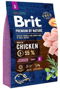 Brit Premium by Nature Junior S Hunde-Trockenfutter 3kg