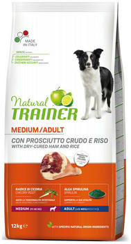 Trainer Natural Medium Adult - Dry-cured ham and rice (12 kg)