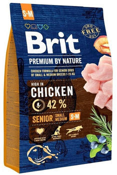 Brit Premium by Nature Senior S/M chicken 3kg