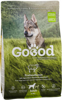 Goood Adult 11kg+ Freilandlamm Hunde-Trockenfutter 1,8kg