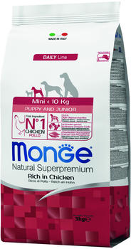Monge Daily Line Mini Puppy with Chicken 3kg