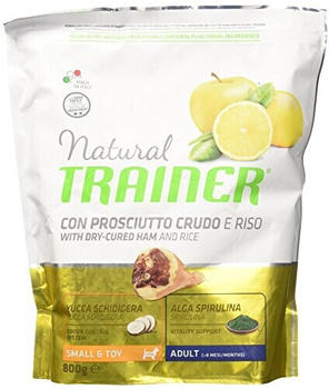 Trainer Natural trainer small & toy adult ham & rice 800 gr.