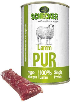 Schecker Dogreform Lammfleisch pur 410g