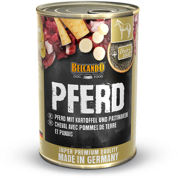 Belcando Pferd mit Kartoffel Hunde-Nassfutter 400g
