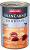 animonda GranCarno Adult Sensitive 6 x 400 g - Reines Huhn & Reis, Grundpreis:...