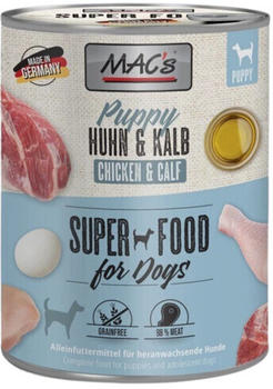 MAC's Puppy Huhn und Kalb Nassfutter 800g
