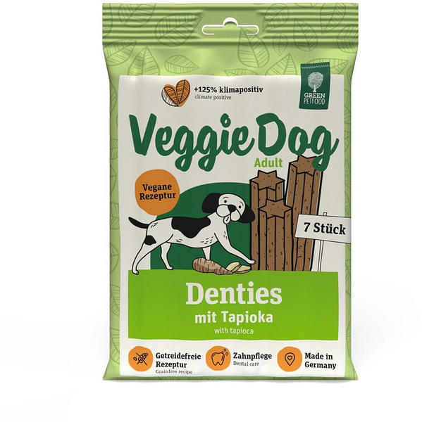 Green Petfood Veggi Dog adult Denties mit Tapioka 180g