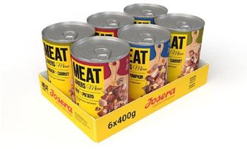 Josera Meat Lovers Menu Multipack Hund Nassfutter 3 Sorten 6x400g