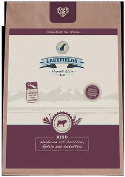 Lakefields Trockenfleisch-Menü Rind Hundefutter 2,5kg