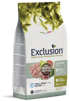 Exclusion Dog Mediterraneo Mature Small Breed Chicken (2Kg)