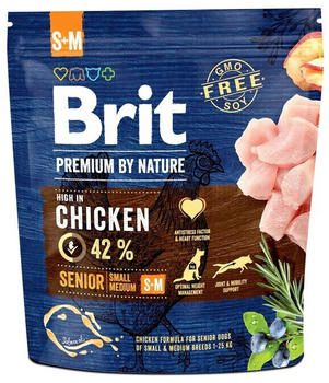 Brit Premium by Nature Senior S/M chicken 1kg