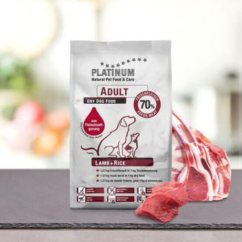 Platinum Natural Adult Lamm & Reis 5kg