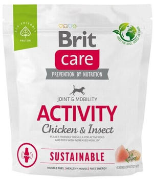 Brit Care Dog Sustainable Activity Trockenfutter Chicken & Insect 1kg