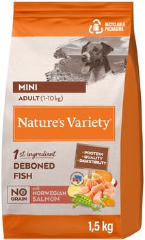 Nature's Variety Original No Grain Mini Adult salmon 1,5kg