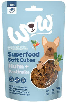 WOW Superfood Soft Cubes Hund Huhn + Pastinake 150g
