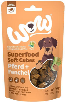 WOW Superfood Soft Cubes Hund Pferd + Fenchel 150g