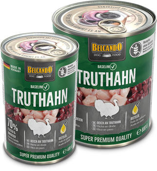 Belcando Baseline Hund Nassfutter Truthahn 800g