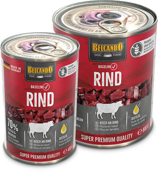 Belcando Baseline Hund Nassfutter Rind 800g