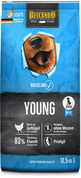 Belcando Baseline YOUNG Hund Trockenfutter Geflügel 12,5kg