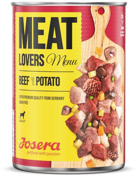 Josera Meat Lovers Menu Hund Nassfutter Beef with Potato 6x800g