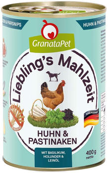 GranataPet Liebling's Mahlzeit Huhn mit Pastinaken 400g