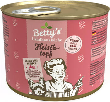 Betty's Landhausküche Fleischtopf Hunde-Nassfutter 200g
