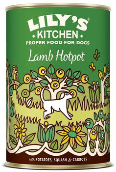 Lily's Kitchen Lamb Hotpot Hunde Nassfutter Lamm mit Kartoffeln, Kürbis & Karotten 400g