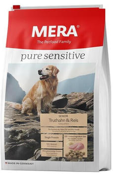 MERA Dog Pure Senior Truthahn & Reis Trockenfutter 1kg