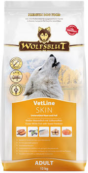 Wolfsblut VetLine Skin & Coat Hund Trockenfutter Meeresfisch Süßkartoffeln 12kg
