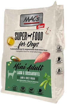 MAC's Mono Mini Adult Hunde Trockenfutter Lamm & Süsskartoffel 3kg