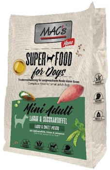 MAC's Mono Mini Adult Hunde Trockenfutter Lamm & Süsskartoffel 7kg
