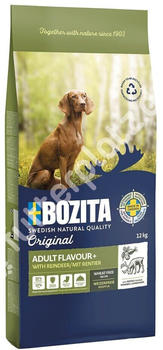 Bozita Original Adult Flavour Plus Hunde Trockenfutter mit Rentier 12kg