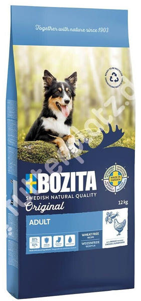 Bozita Original Adult Hunde Trockenfutter Weizenfrei 12kg