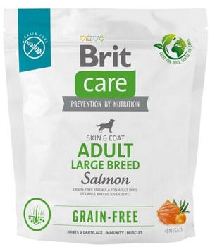 Brit Care Skin & Coat Adult Hunde Trockenfutter Lachs 1kg